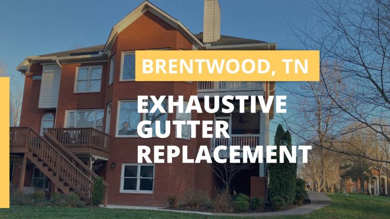 Gutter Replacement in Brentwood